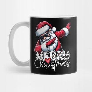 Merry Christmas Holiday Cool Santa Dabbing Mug
